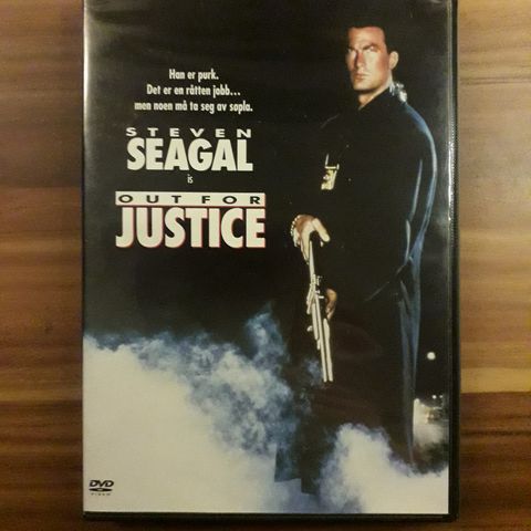 "Out for Justice" 1991 film DVD (norsk tekst)