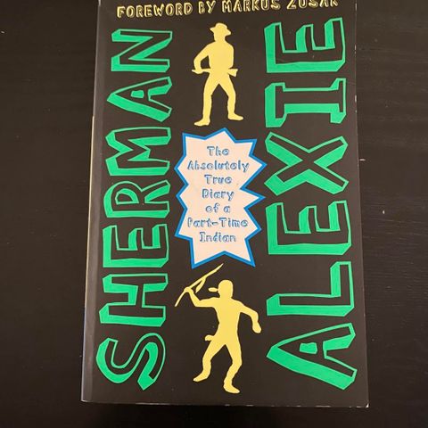 The absolutely true diary of a part-time indian av Sherman Alexie - pocketutgave