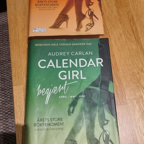 Calendar Girl bok 1 og 2