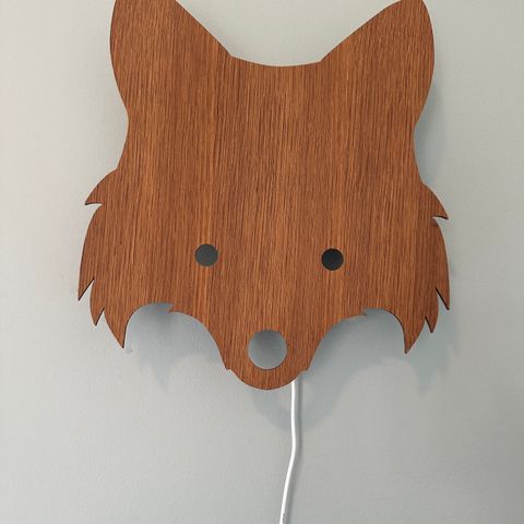 Ferm living lampe - Fox, smoked ouk