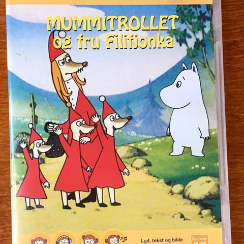 Mummitrollet og fru Filifjonka (CD + eventyrbok)