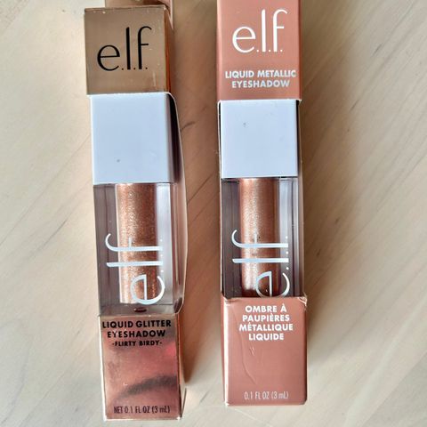 ELF Liquid Eyeshadow - ubrukte