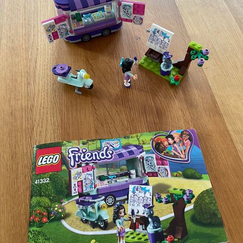 Lego Friends Emmas kunstutstilling (41332)