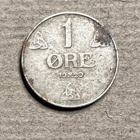 1  øre 1920 jern (2926 AN)