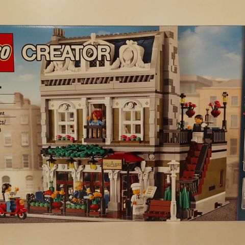 100% Ny Lego 10243 Creator Expert Modular Building Parisian Restaurant