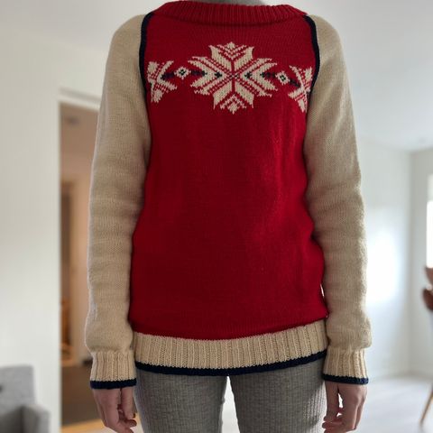 strikket dale genser