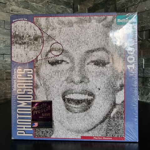 Sjeldent Marilyn Monroe fotomosaikk puslespill