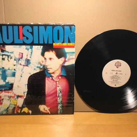 Vinyl, Paul Simon, Hearts and bones, 9 23942-1