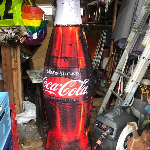 Stor Coca Cola flaske