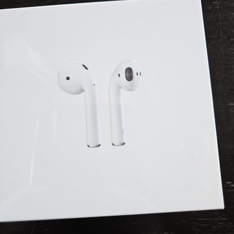 Airpods 2. gen -uåpnet pakke