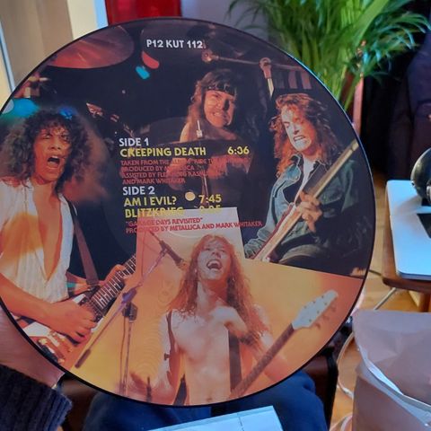 Metallica - Creeping Death picture disc vinyl