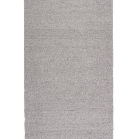Teppe 80x150 - Lys grå - kort lugg