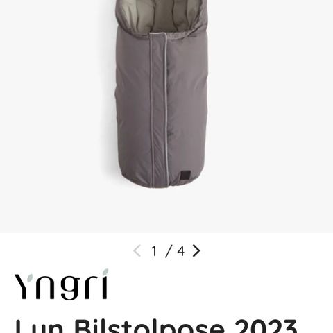Bilstolpose fra Yngri - solgt