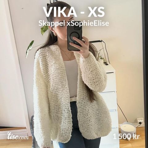 Vika jakke : Skappel X Sophie Elise