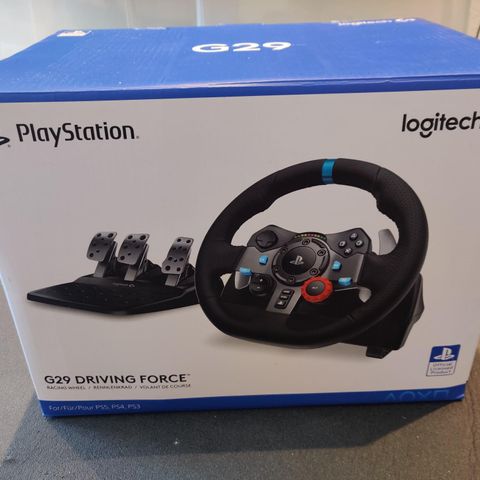 Logitech G29 Driving Force Racing PS5 and PC