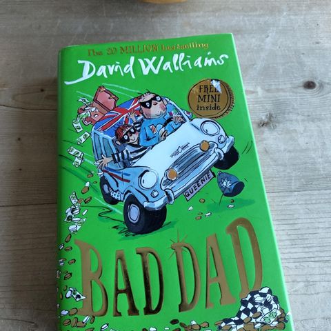 David Williams "Bad Dad" utgitt 2017 - innbunde bok