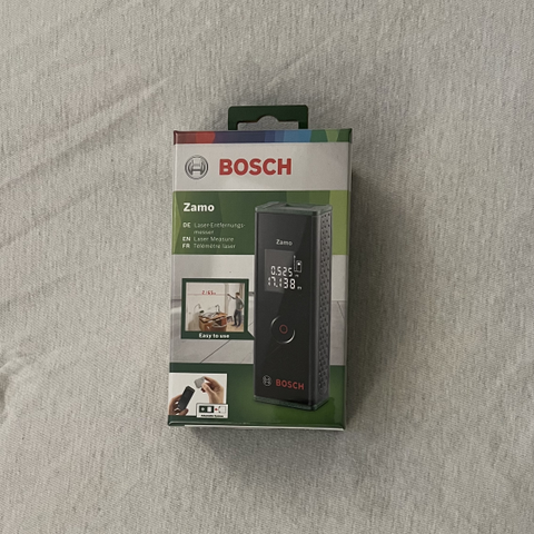 Uåpnet - Bosch Zamo - Digital laseravstandsmåler