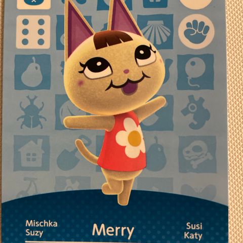 Animal Crossing amiibo card 252 Merry