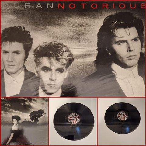 DURAN NOTORIOUS 1986 - VINTAGE/RETRO LP-VINYL (ALBUM)