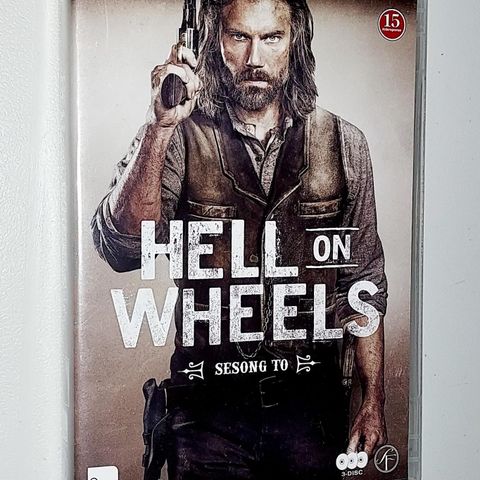 3 DVD.HELL ON WHEELS.SESONG TO.