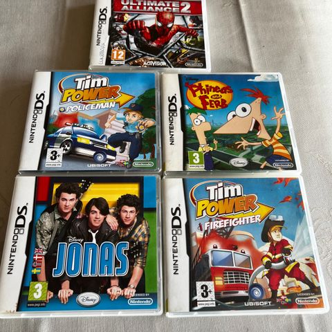 Nintendo DS spill samling