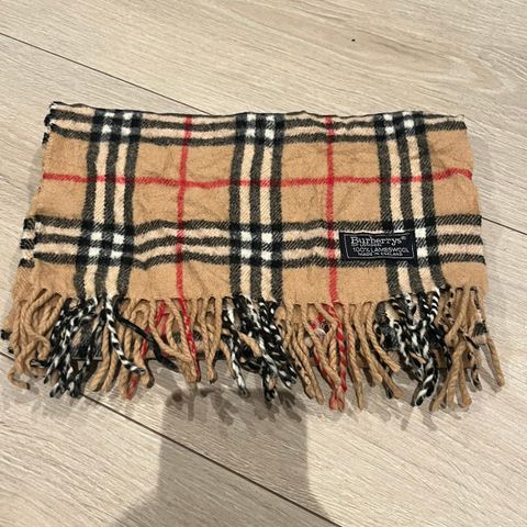 Burberry Skjerf Vintage (100% Lambswool)