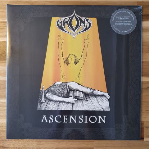 Groms - Ascension - LP - Grå vinyl - Limited Edition 100 eks. - Forseglet