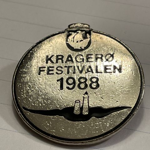 Kragerø Kragerøfestivalen 1988 nålemerke