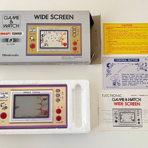 Nintendo Game & Watch - Snoopy Tennis