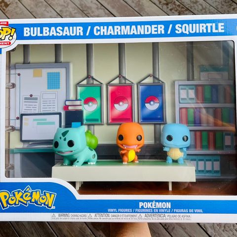 Funko Pop! Deluxe Moment: Bulbasaur / Charmander / Squirtle (Pokémon 1996)