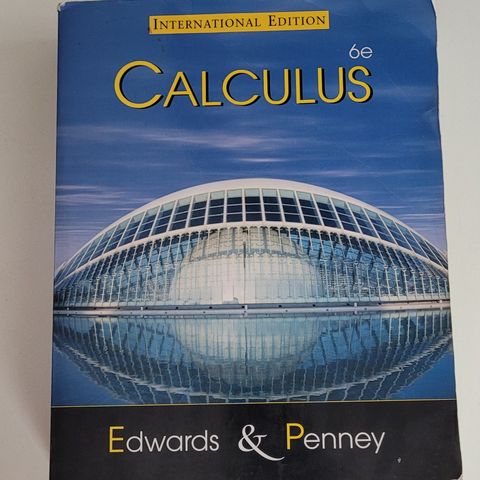 Calculus 6e av Edwards and Penney