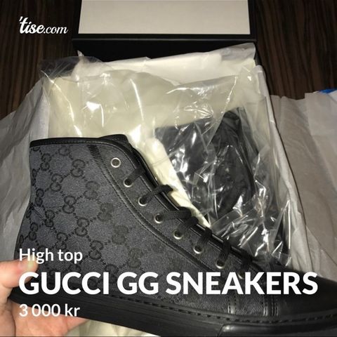 Gucci GG Hip top sneakers