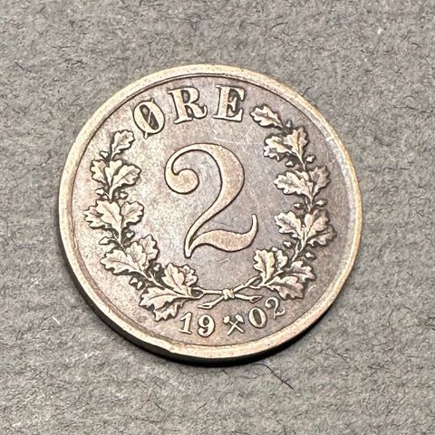 2 øre 1902 (2841 AN)