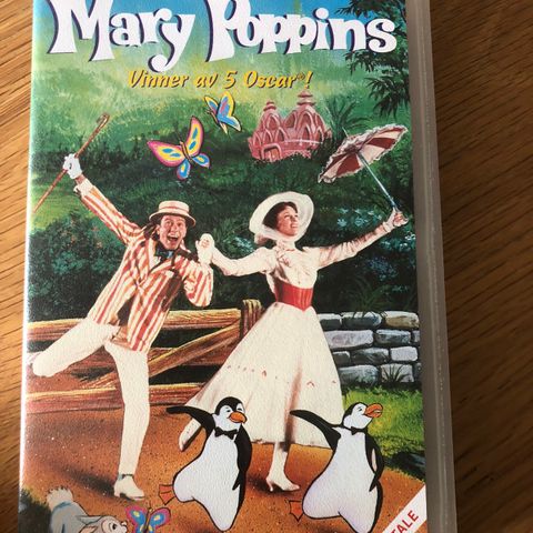 Mary poppins (VHS).