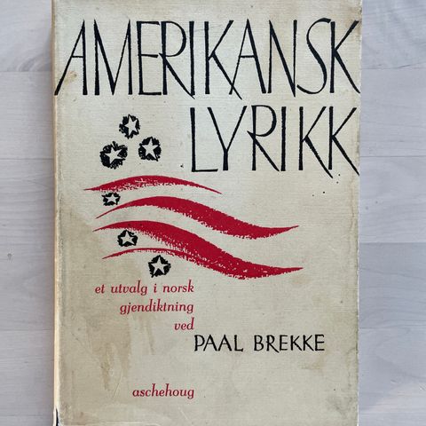 Paal Brekke «Amerikansk lyrikk»