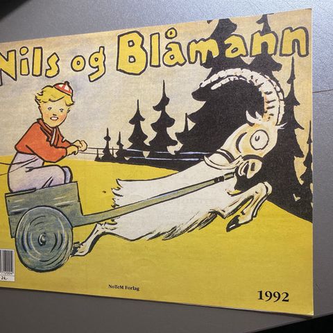 Nils og Blåmann julehefte 1992