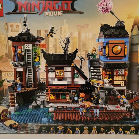 100% Ny uåpnet Lego Ninjago 70657 City Byhavn