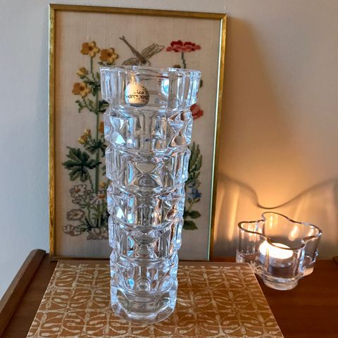 Cristal d’Arque krystall vase