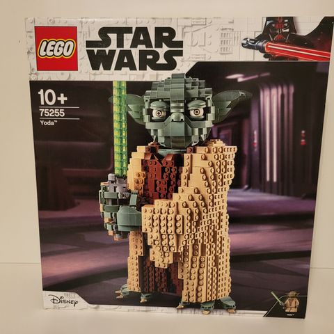 100% Ny uåpnet Lego 75255 Star Wars Sculptures Yoda