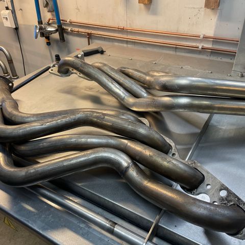 Rustfrie headers Big Block Chevelle 64-67, innsug big block