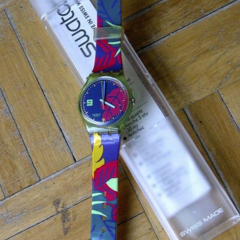 Swatch klokke selges