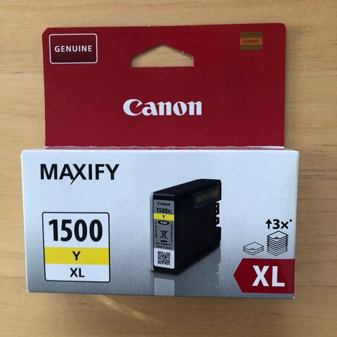 Printerkassett, Canon MAXIFY, XL, Yellow