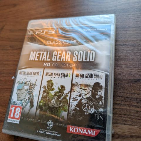 Metal Gear Solid Collection ps3 CIB SEALED!