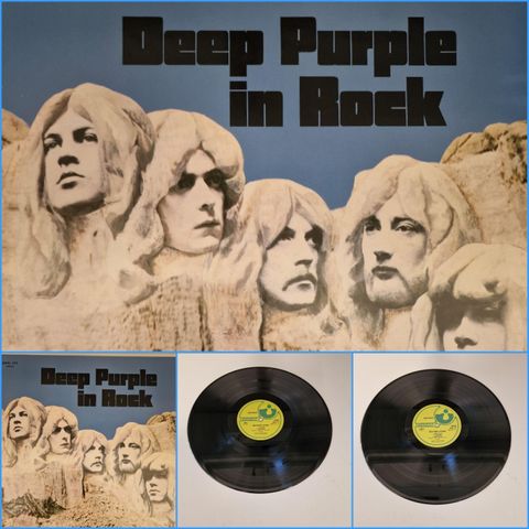 DEEP PURPLE "IN ROCK" FANTASTISK KVALITET