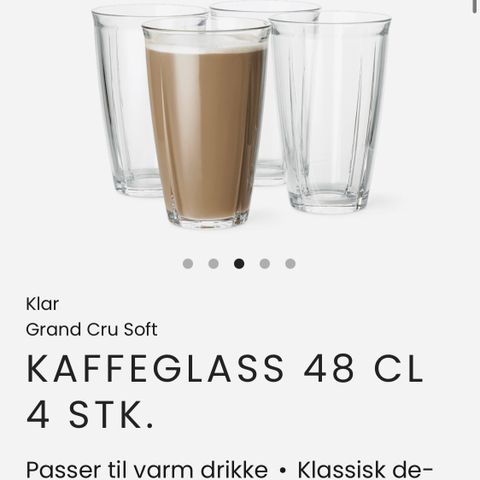 Rosendahl Grand cru soft kaffeglass