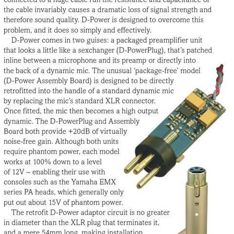 RØDE D-Power forforsterker for mic