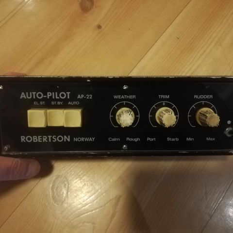 Auto-Pilot AP-22 controll panel