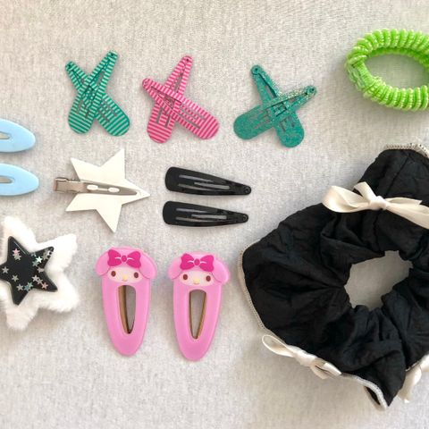 jente tilbehør sett (hair accessories)