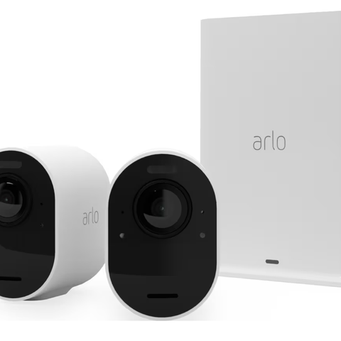 Arlo Ultra 2 4K trådløst sikkerhetskamera (2-pakning)