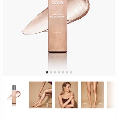 Caia all over body glow